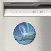 Noorderlicht Noorwegen magneet (Insitu (Vaatwasser))