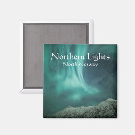Noorderlicht Noorwegen Magneet