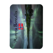 Noorderlicht Noorwegen Magneet (Verticaal)