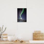 Noorderlicht Noorwegen Poster (Keuken)
