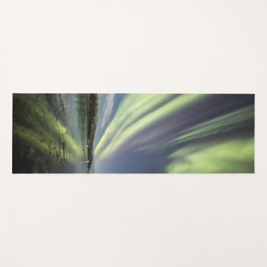 Noorderlicht Noorwegen Yoga Mat (Voorkant (horizontaal))