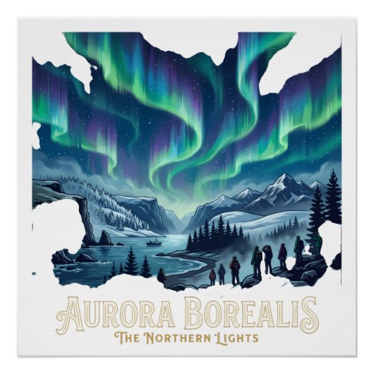 Noorderlicht Perfect Poster (Voorkant)