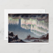 noorderlicht  poollicht  oud briefkaart (Voorkant / Achterkant)