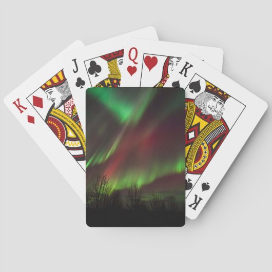 Noorderlicht | Scandinavië, IJsland Pokerkaarten (Achterkant)