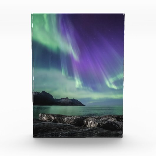 Noorderlicht Senja Fotoblokken (Voorkant)