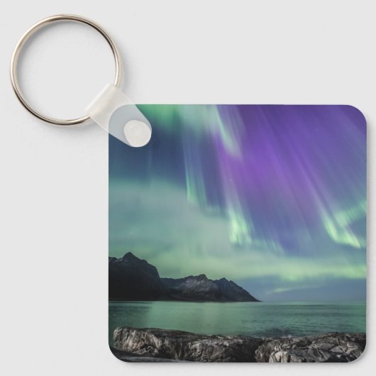 Noorderlicht Senja Sleutelhanger (Voorkant)