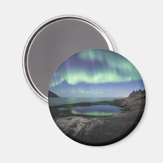 Noorderlicht Souvenir Magneet (Voorkant / Achterkant)