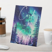 Noorderlicht trouwkaarten & geschenken voetstuk te reclamebord met voetstuk (Insitu)