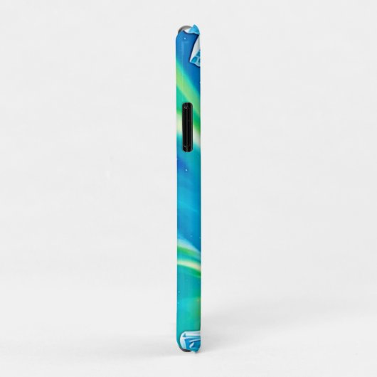 Noorderlicht van het Arctisch Beer Case-Mate iPhone Case (Achterkant/rechts)
