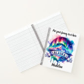 Noorderlicht verlicht de schoonheid van Alaska Notitieboek (Binnen)