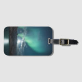 Noorderlicht Volle Maan Bagagelabel (Voorkant (horizontaal))