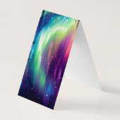 Noorderlicht Vouwen Bladwijzer Bookmarkers Visitekaartje (Achterkant)