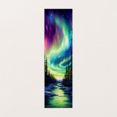 Noorderlicht Vouwen Bladwijzer Bookmarkers Visitekaartje (Buitenkant ongevouwen)