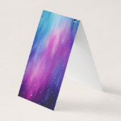 Noorderlicht Vouwen Bladwijzer Bookmarkers Visitekaartje (Achterkant)