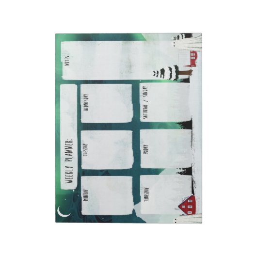 Noorderlicht Wekelijks notitieblok (Linkerzijde)