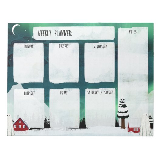 Noorderlicht Wekelijks notitieblok (Voorkant)