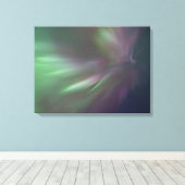 Noorderlicht | Whitehorse, Yukon Canvas Afdruk (Insitu (Houten vloer))
