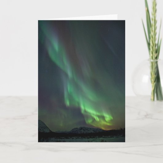 Noorderlicht | Whitehorse, Yukon Kaart (Voorkant)