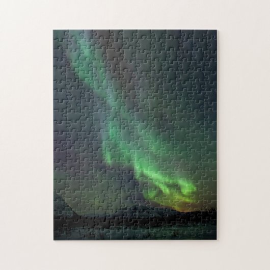 Noorderlicht | Whitehorse, Yukon Legpuzzel (Verticaal)