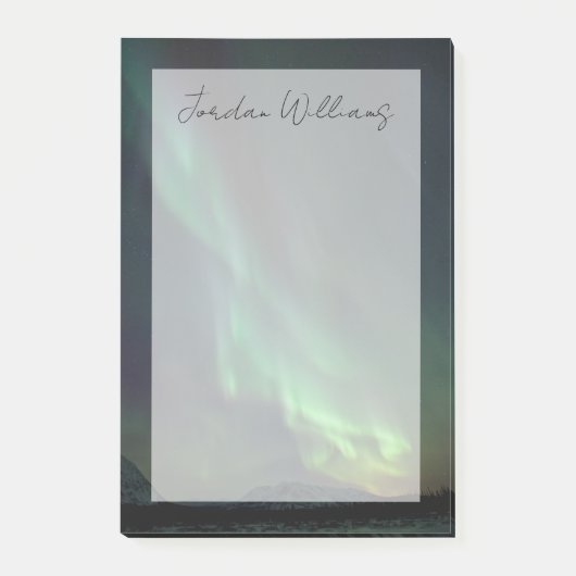Noorderlicht | Whitehorse, Yukon Post-it® Notes (Voorkant)