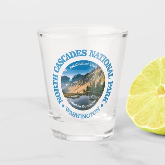 noorderwatervallen (NP2) Shot Glas (Voorkant)
