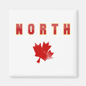 Noordesdoornblad Magneet (Voorkant)