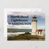 Noordhoofdvuurtoren, Briefkaart Washington (Voorkant / Achterkant)