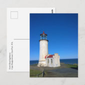 Noordhoofdvuurtoren, ontgoocheling van de Kaapverd Briefkaart (Voorkant / Achterkant)