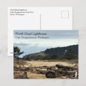 Noordhoofdvuurtoren, ontgoocheling van de Kaapverd Briefkaart (Voorkant / Achterkant)