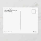 Noordhoofdvuurtoren, ontgoocheling van de Kaapverd Briefkaart (Achterkant)