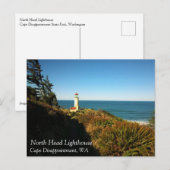 Noordhoofdvuurtoren, ontgoocheling van de Kaapverd Briefkaart (Voorkant / Achterkant)