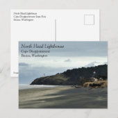 Noordhoofdvuurtoren, ontgoocheling van de Kaapverd Briefkaart (Voorkant / Achterkant)