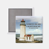 Noordhoofdvuurtoren, Washington Magnet (Voorkant / Achterkant)