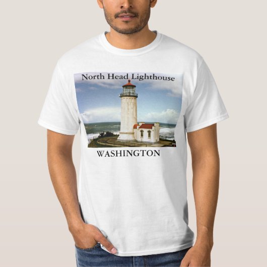 Noordhoofdvuurtoren, Washington T-Shirt (Voorkant)