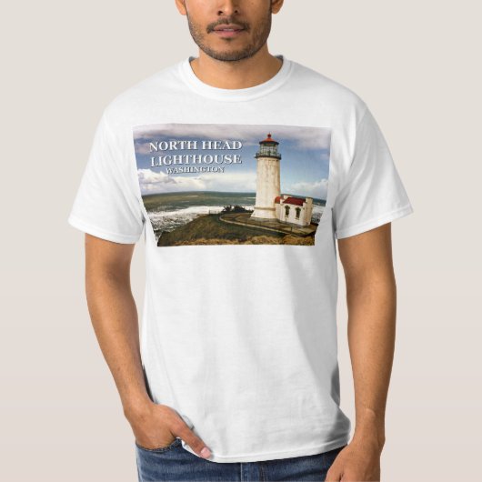 Noordhoofdvuurtoren, Washington T-Shirt (Voorkant)