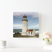 Noordhoofdvuurtoren, Washington Vierkante Klok (Huis)