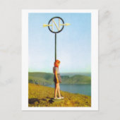 Noordkaap, noordelijkste punt van het Europese vas Briefkaart (Voorkant)