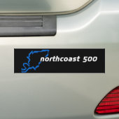 Noordkust: 500 bumpersticker (Op auto)