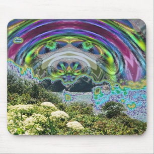 Noordkust Californië op Sunset Mousepad Muismat