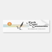 Noordkust-CAtamarans-Bumpersticker Bumpersticker (Voorkant)