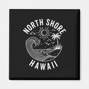 Noordkust Oahu Hawaï Souvenir Surfen Hawaïaans Magneet