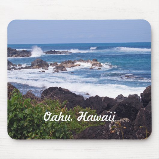 Noordkust op het eiland Oahu in Hawaii Muismat (Voorkant)