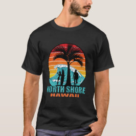 Noordkust strand Hawaii T-shirt