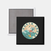 Noordkust van Hawaï Magneet (Voorkant / Achterkant)