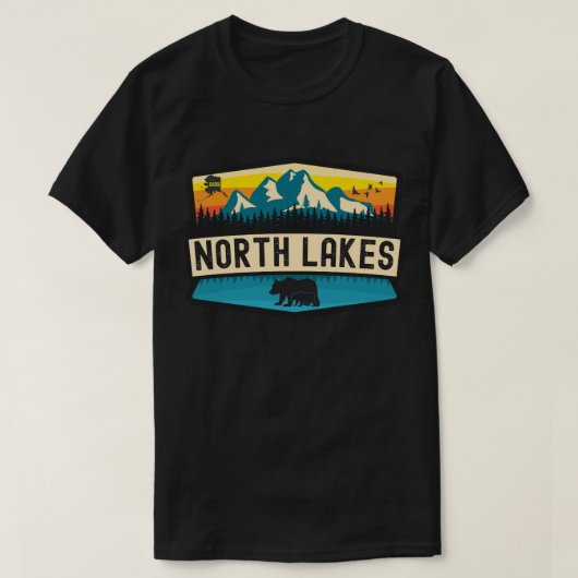 Noordmeren, Alaska T-shirt (Design voorkant)