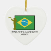NOORDMISSIE BRAZILIË PORTO ALEGRE KERAMISCH ORNAMENT (Voorkant)
