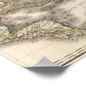 Noordoost-Amerika Poster (Hoek)