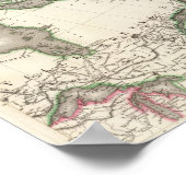 Noordoost-Amerika Poster (Hoek)