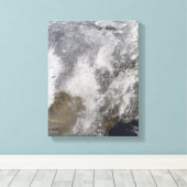 Noordoost-China Canvas Afdruk (Insitu (Houten vloer))