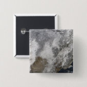 Noordoost-China Vierkante Button 5,1 Cm (Voorkant /achterkant)